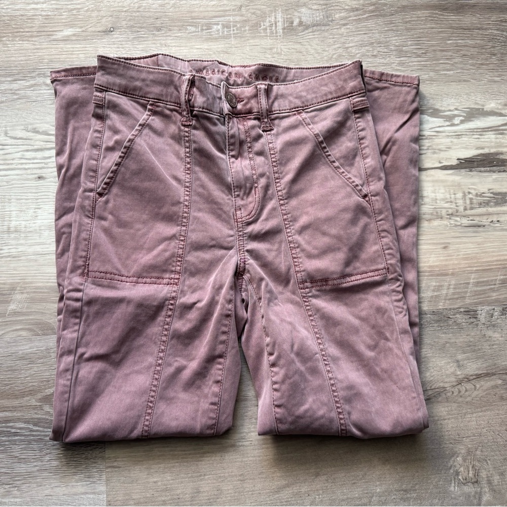 American Eagle Mauve Pants Jeans